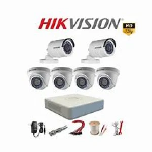 Bộ 6 mắt camera anglog hikvision không Mic