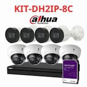 Bộ 8 mắt IP Dahua k Mic