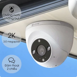 Camera Ezviz H4 2K (3.0MP) – Quan Sát Sắc Nét, Chống Nước IP67